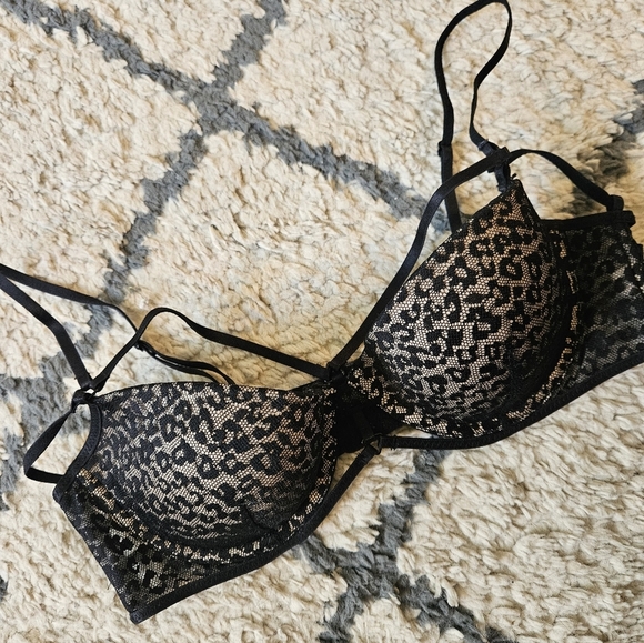 Free People Lace Cage Strappy Bra 34B - Picture 1 of 4